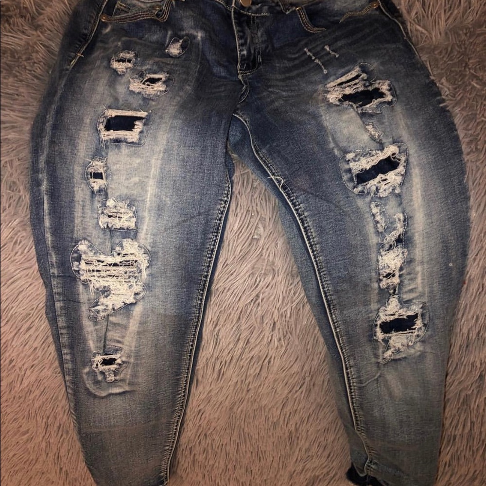 Ripped jeans